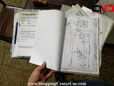 فرز سی ان سی سه محور deckel maho dmc 100v ساخت آلمان
